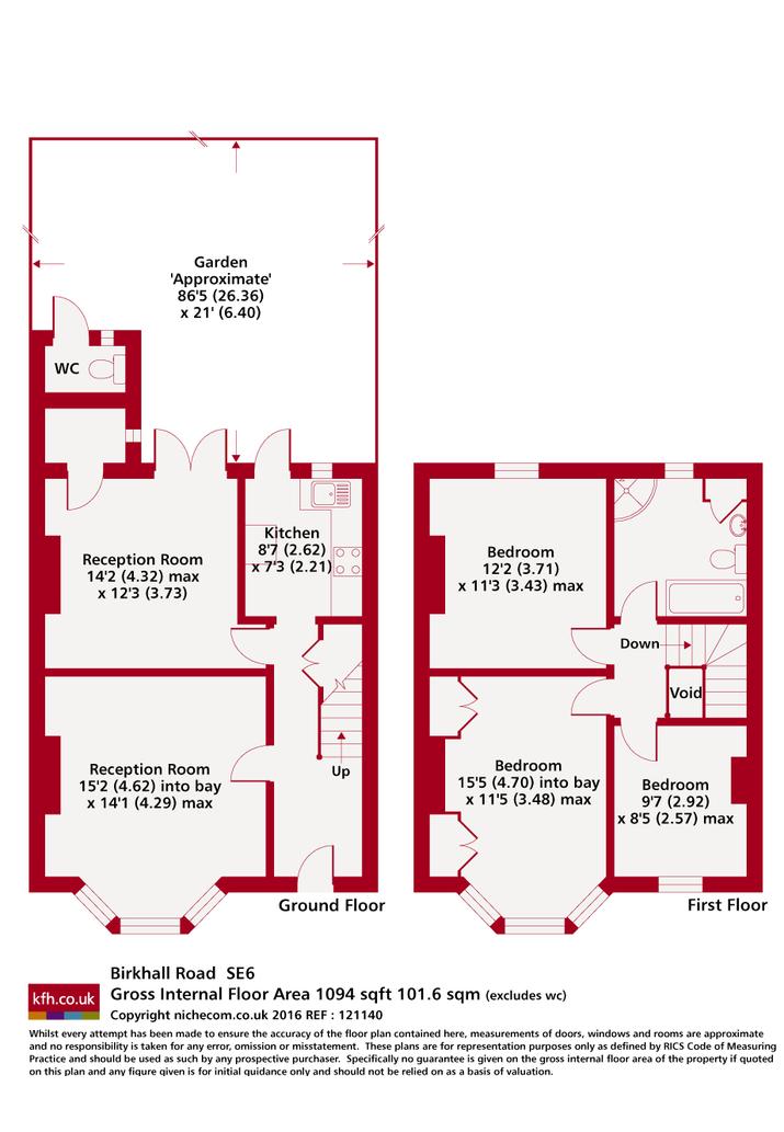 3 bedroom House for sale in Birkhall Road, Catford SE6